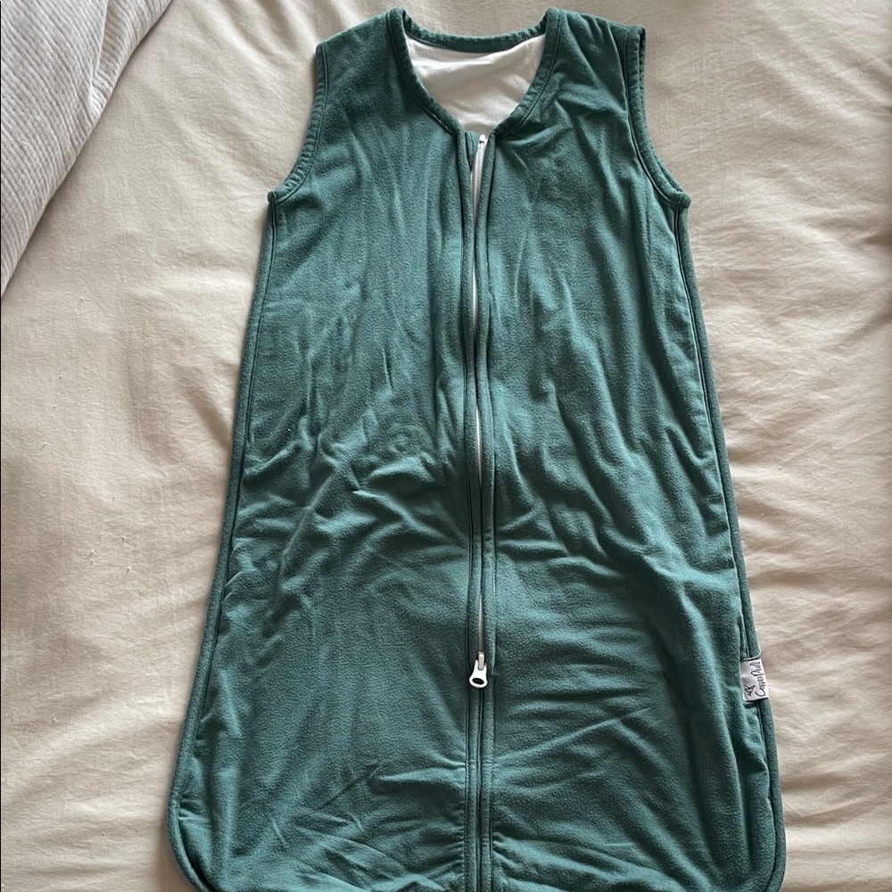 Cozy Green Kids Pajamas Sleep Sack
